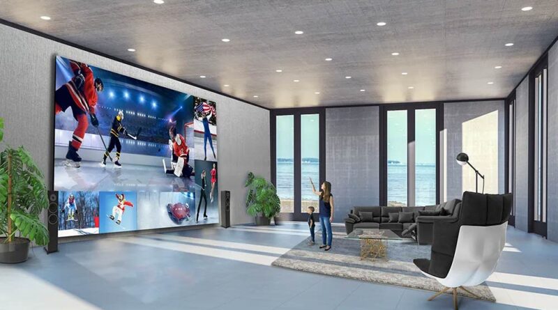 LG unveiled a new 325-inch TV