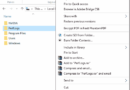 منوی زمینه Context Menu