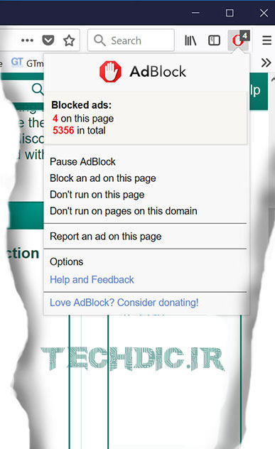 مسدودسازی آگهی Ad blocking