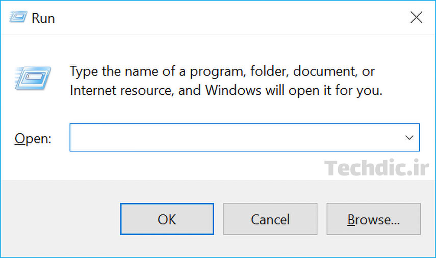 پنج روش ساده برای باز کردن پنجره Run در ویندوز