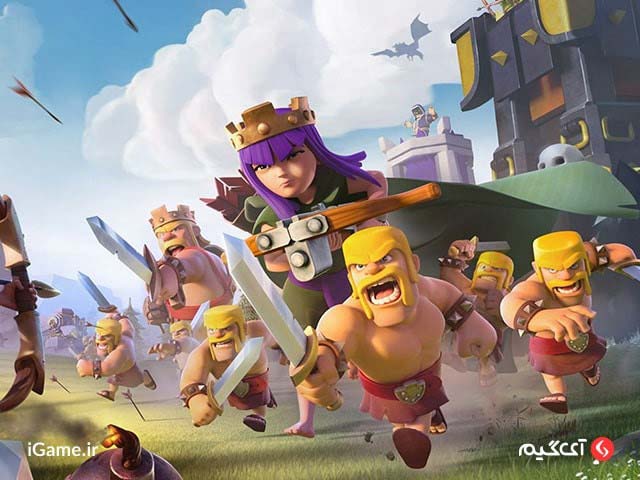 خرید کاراکتر کلش اف کلنز با جم کلش