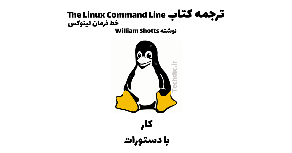 خط فرمان لینوکس - کار با دستورات