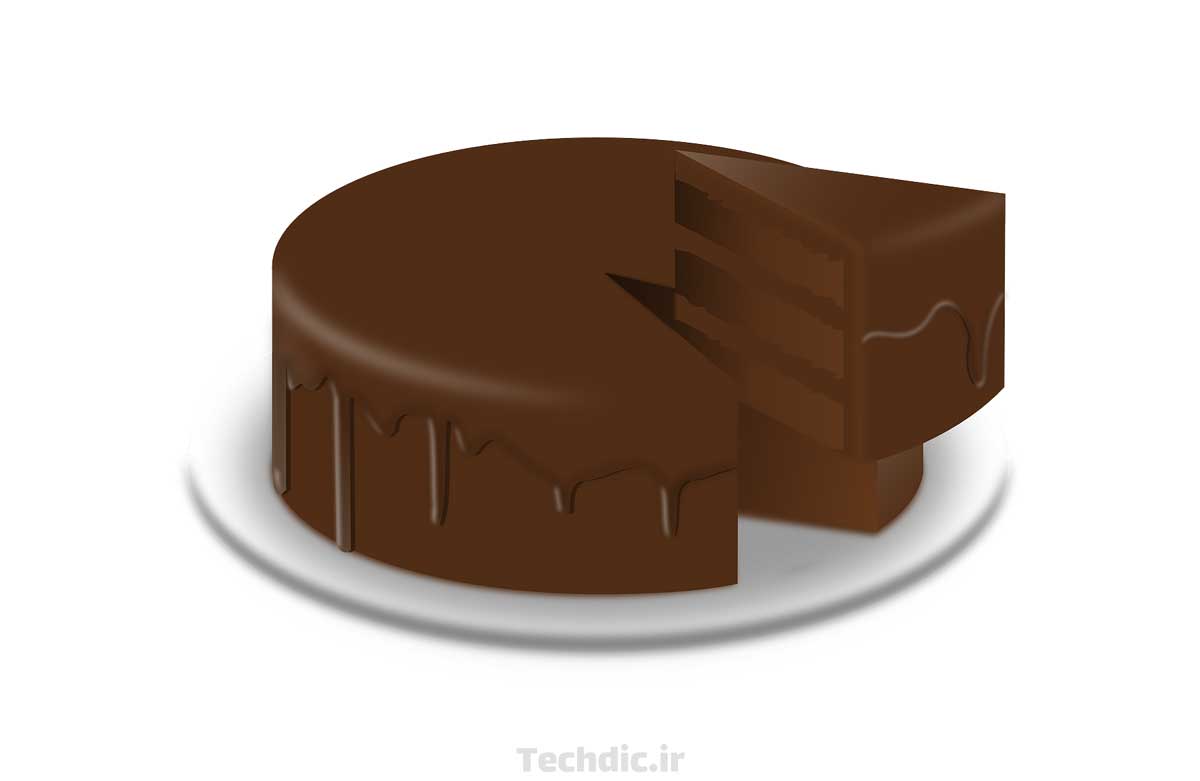 معمای تقسیم کیک تولد